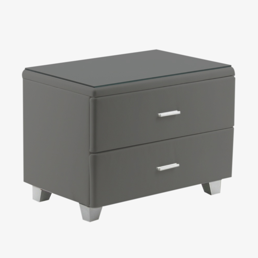 Modern Graphite nightstand at Mobler Furniture
