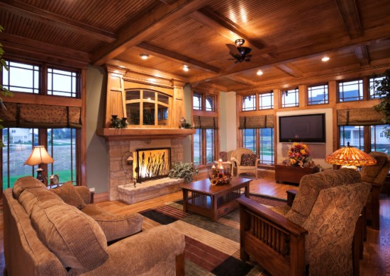 Living room Furniture around Fireplace and Fengshui in Edmonton, AB